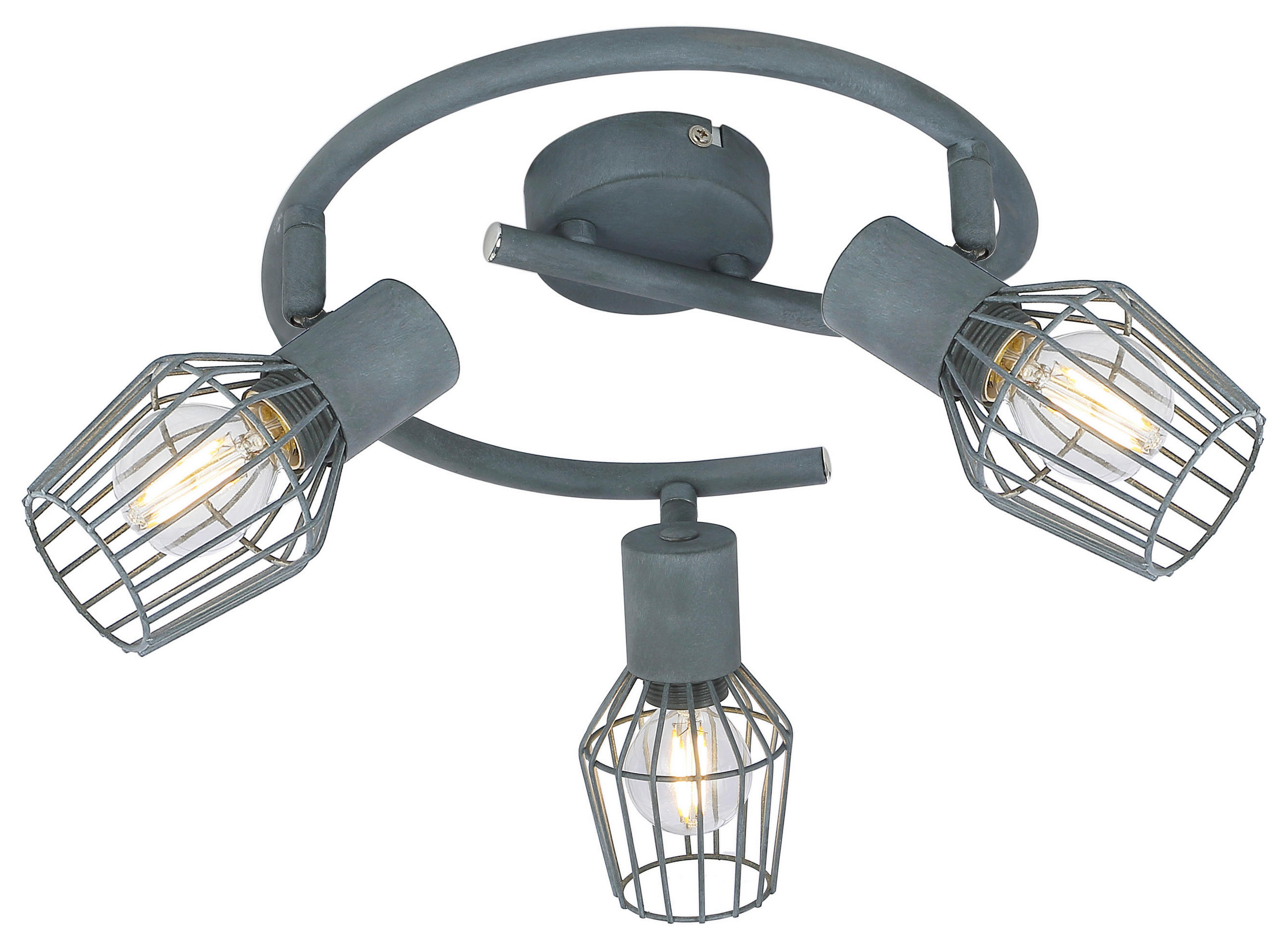 XXXLutz Strahler Grau 43x18x43 cm
