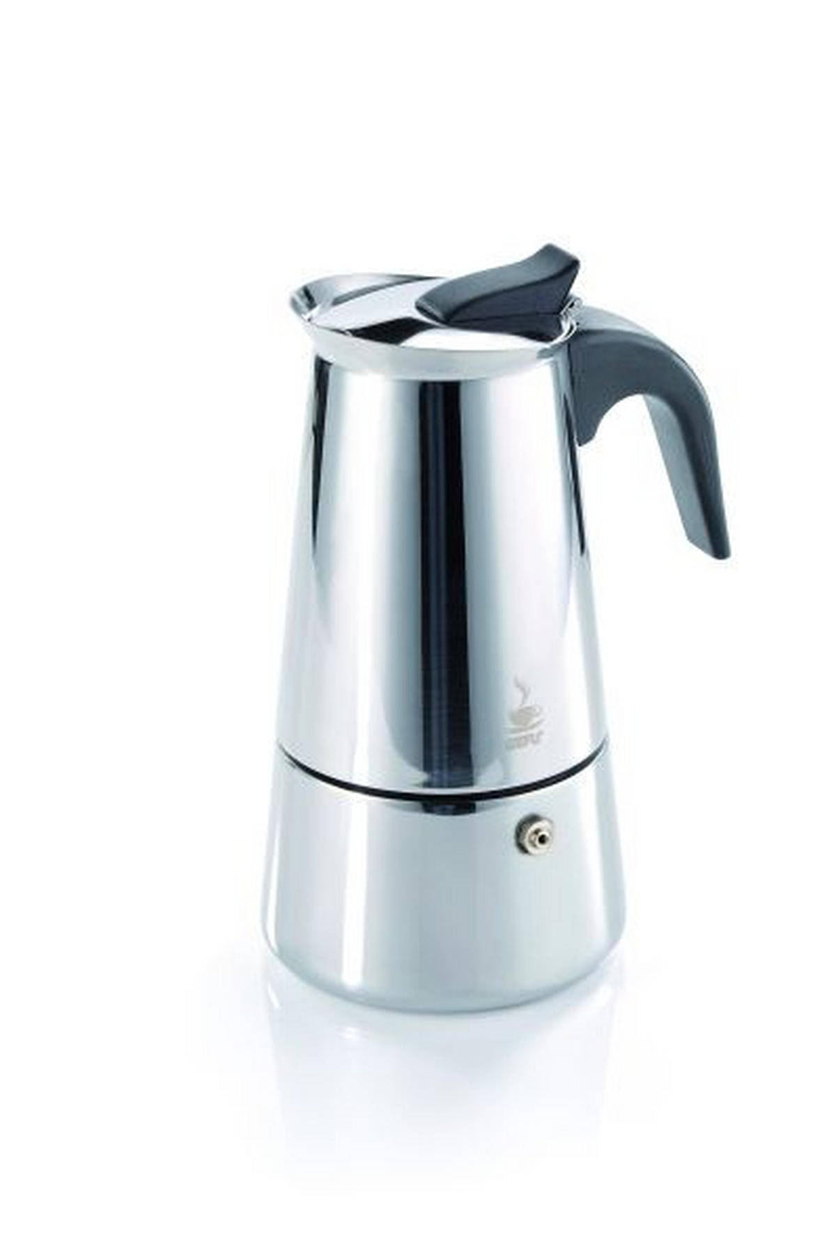 ESPRESSOKOCHER  - Silberfarben, Basics, Metall (10,0/19,5cm) - Gefu