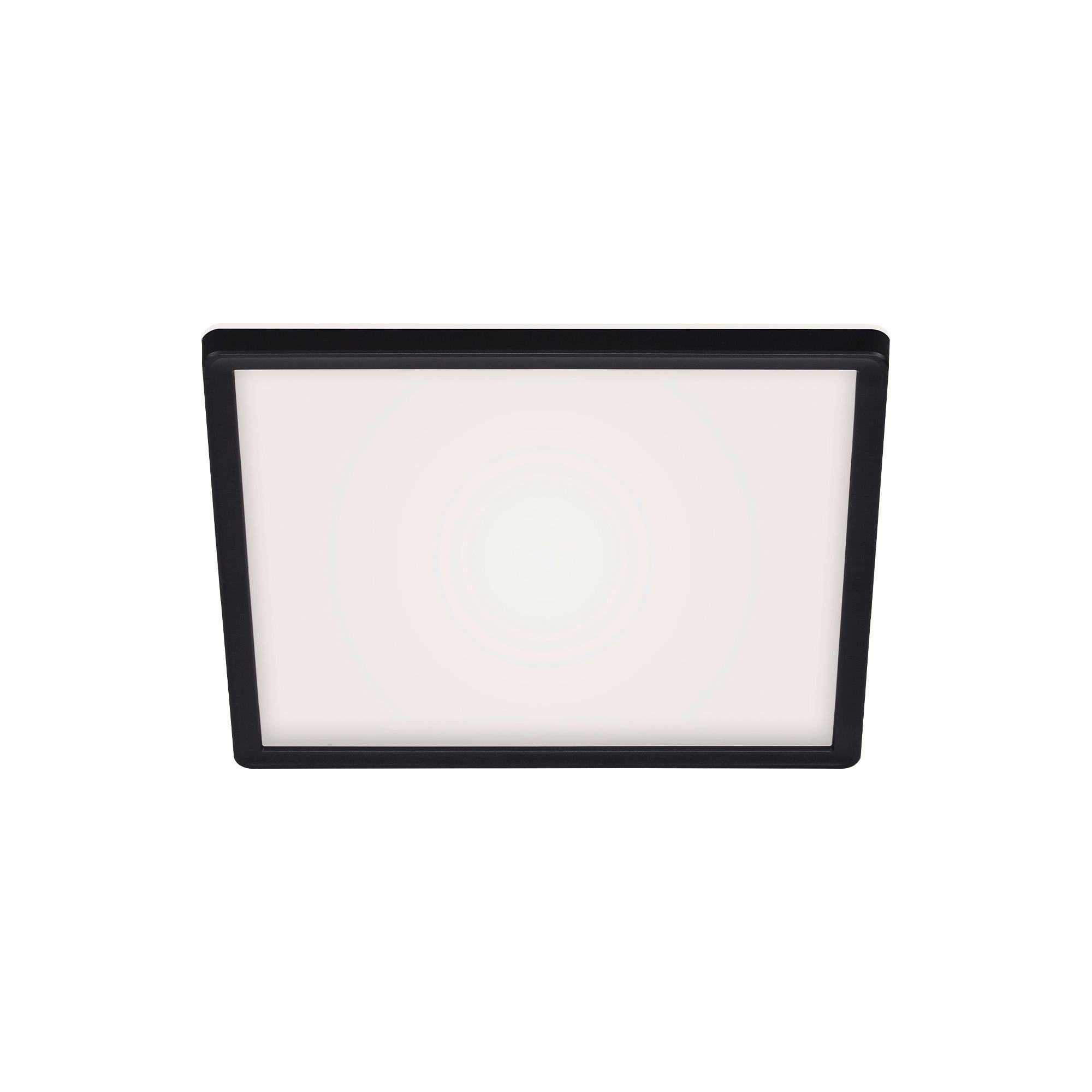 LED-PANEEL Slim  - Schwarz, Basics, Kunststoff (42/42/2,9cm)