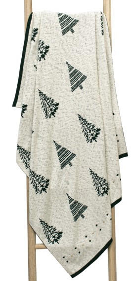 PLÉD 130/170 cm  - natúr színű/aranyszínű, Konventionell, textil (130/170cm) - X-Mas