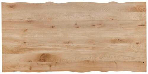 TISCHPLATTE in Holz 220/100/6 cm  - Eichefarben, Natur, Holz (220/100/6cm) - Valdera