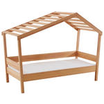 BETT 90/200 cm  in Buchefarben  - Buchefarben, KONVENTIONELL, Holz (90/200cm) - Carryhome