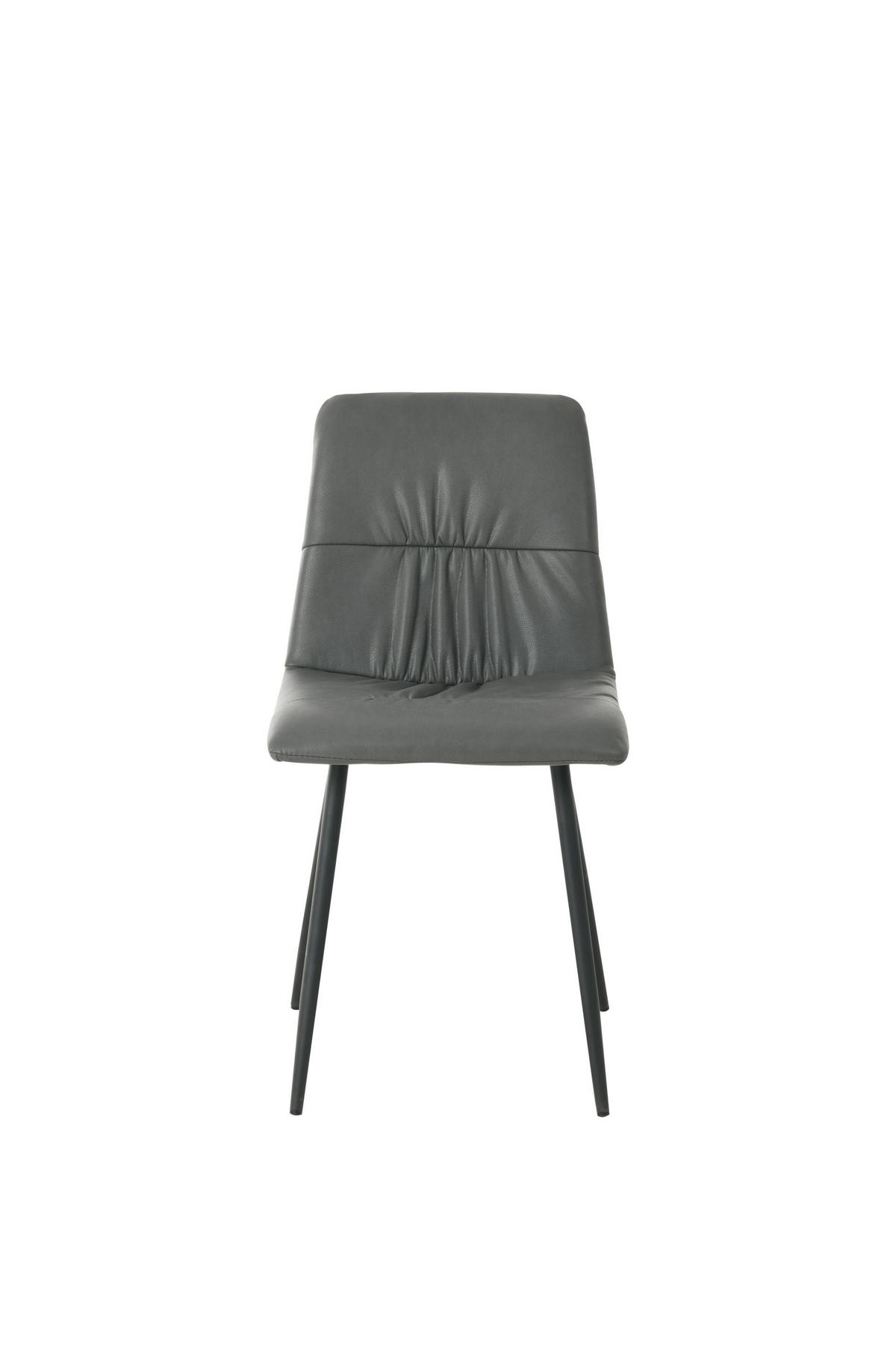 STOLICA  tamnosiva       - tamnosiva/crna, tekstil/metal (45/88/54cm)