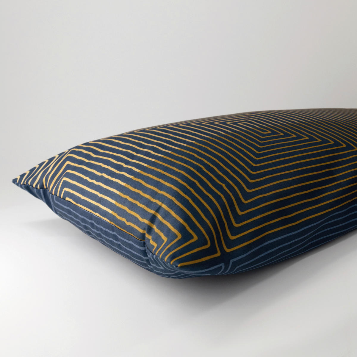 KOPFPOLSTERBEZUG 40/80 cm  - Dunkelblau, Design, Textil (40/80cm) - Florella