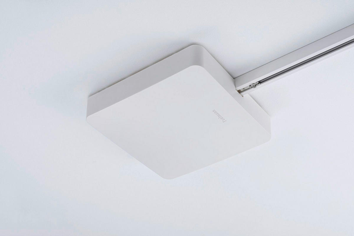 SCHIENENSYSTEM-EINSPEISER - Weiß, Basics, Kunststoff (22,7/4,8cm) - Paulmann