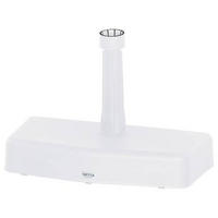 SONNENSCHIRMSTÄNDER Weiß  - Weiß, KONVENTIONELL, Kunststoff/Stein (50/9/25cm) - Siena Garden