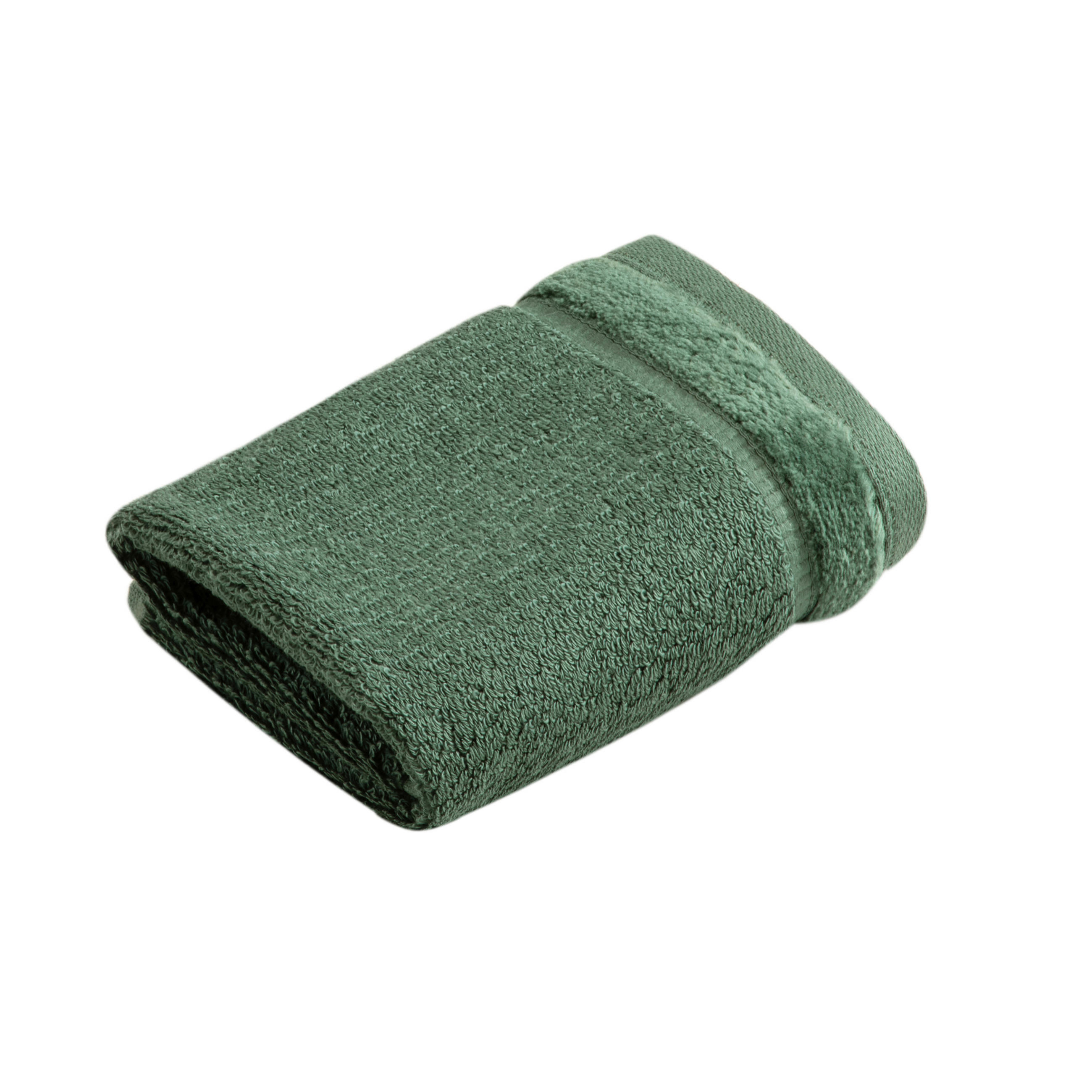 Vossen Seiftuch Pure Grün 30x30 cm