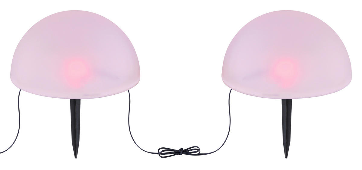SVJETILJKA SOLARNA  - bijela/crna, Basics, plastika (15/19cm) - Globo