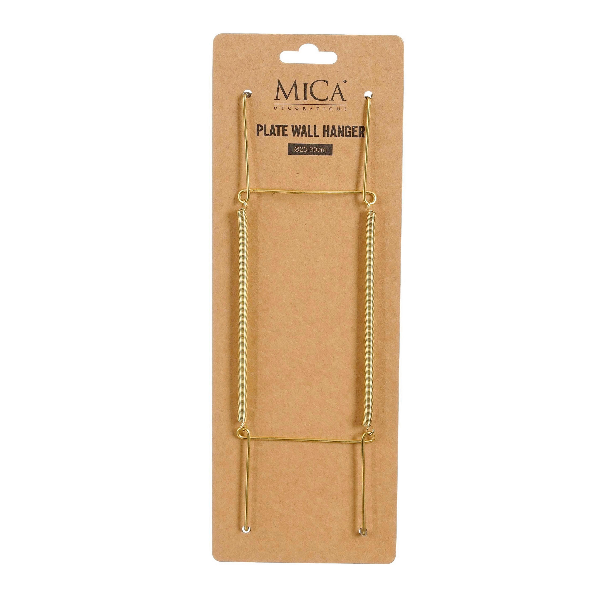 FALI TÁNYÉRTARTÓ - aranyszínű, Basics, fém (40/30/30cm)