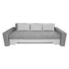 TROSJED drvo, tekstil  svijetlo siva, tamno siva    - tamno siva/svijetlo siva, Design, drvo/tekstil (235/85/85cm)