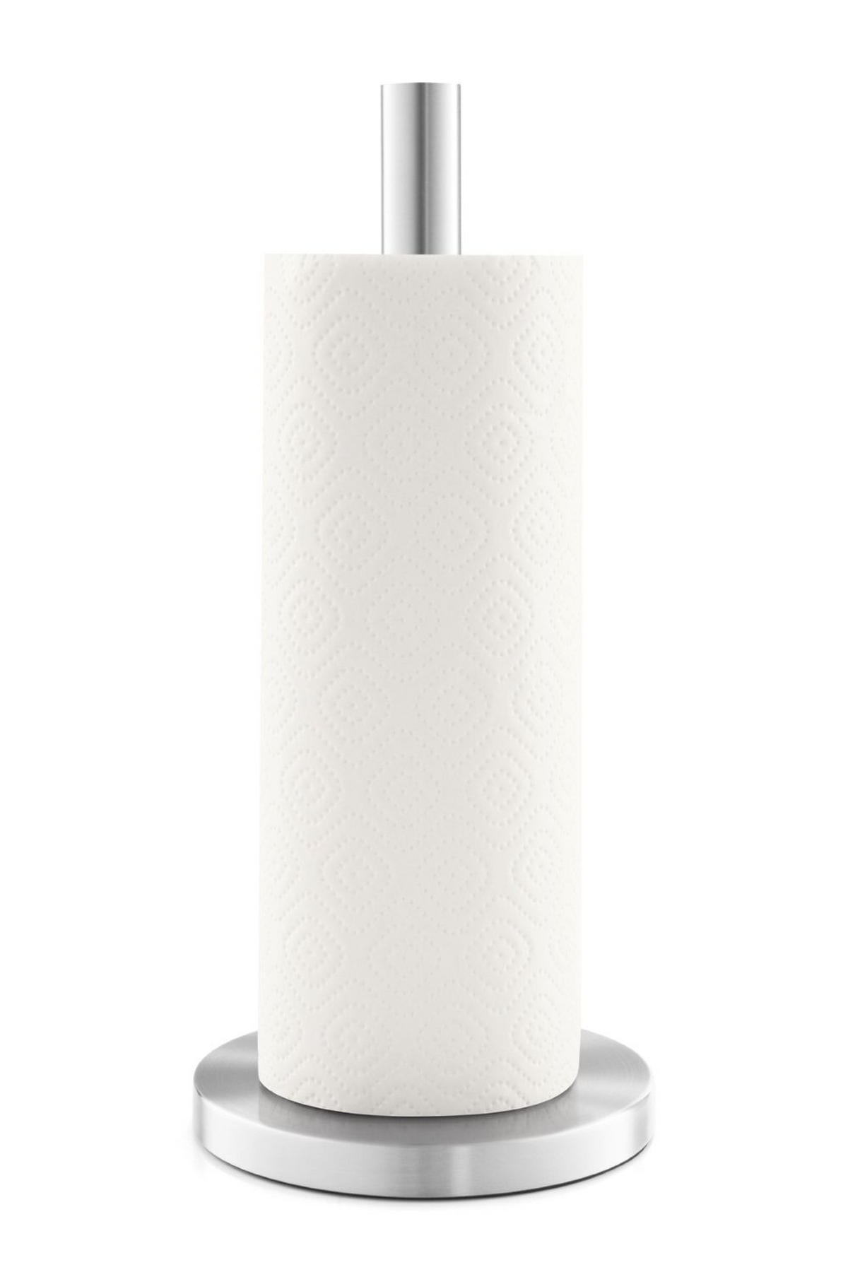 KÜCHENROLLENHALTER - Edelstahlfarben, Basics, Metall (15/33,3cm) - Zack