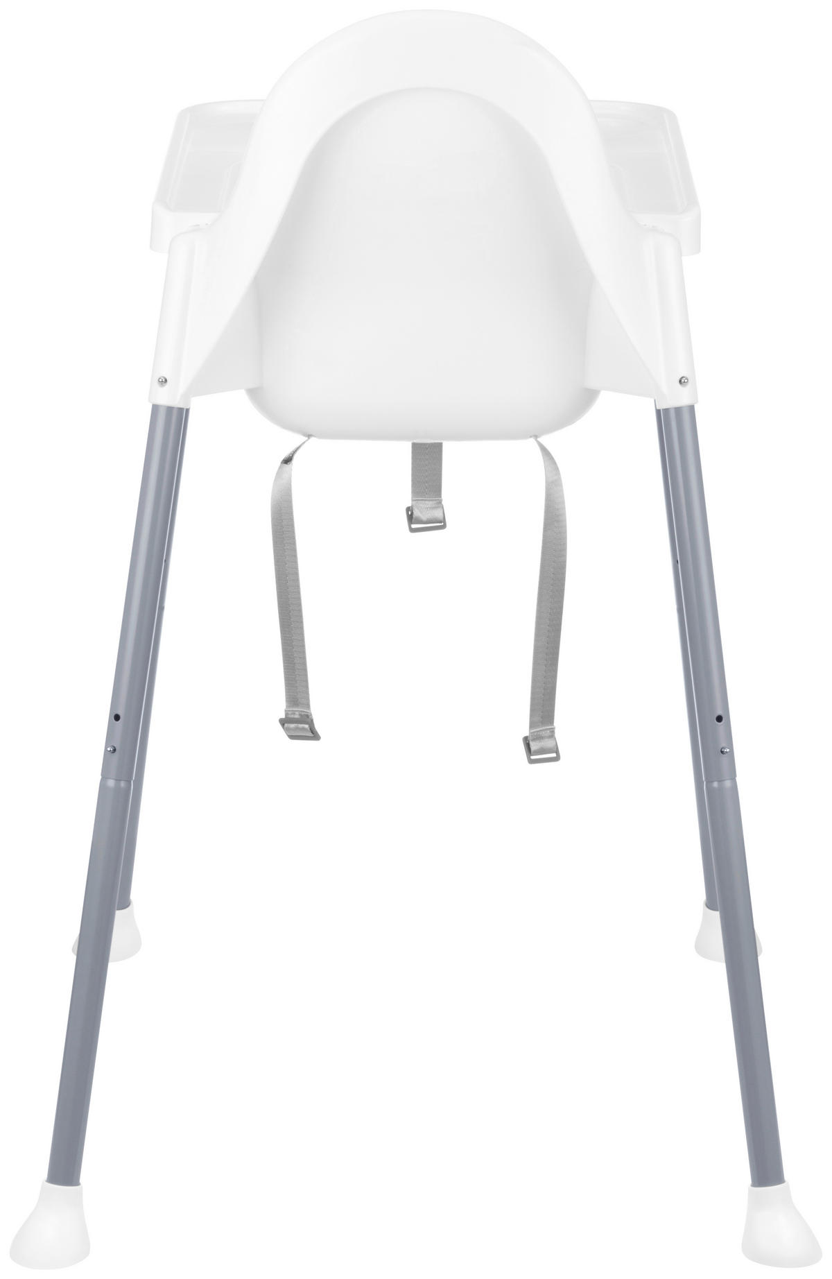 HOCHSTUHL  - Weiß/Grau, Basics, Kunststoff/Metall (64/56/87,5cm) - My Baby Lou