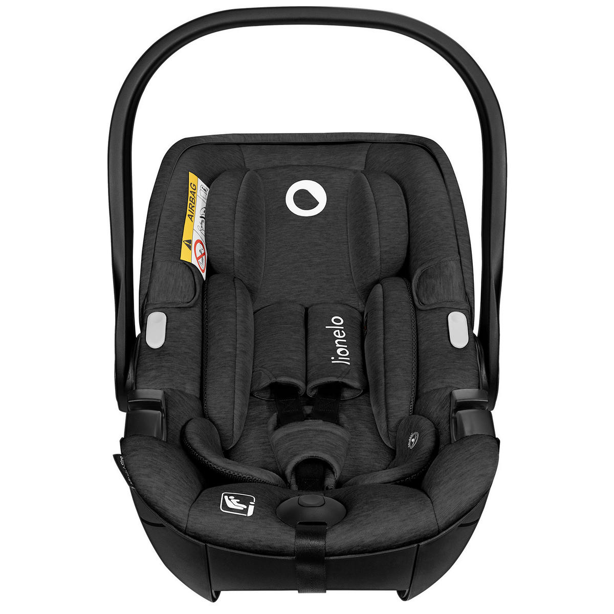 BABYSCHALE Moxie  - Schwarz, Basics, Naturmaterialien/Textil (44,5/36/67,5cm) - Lionelo