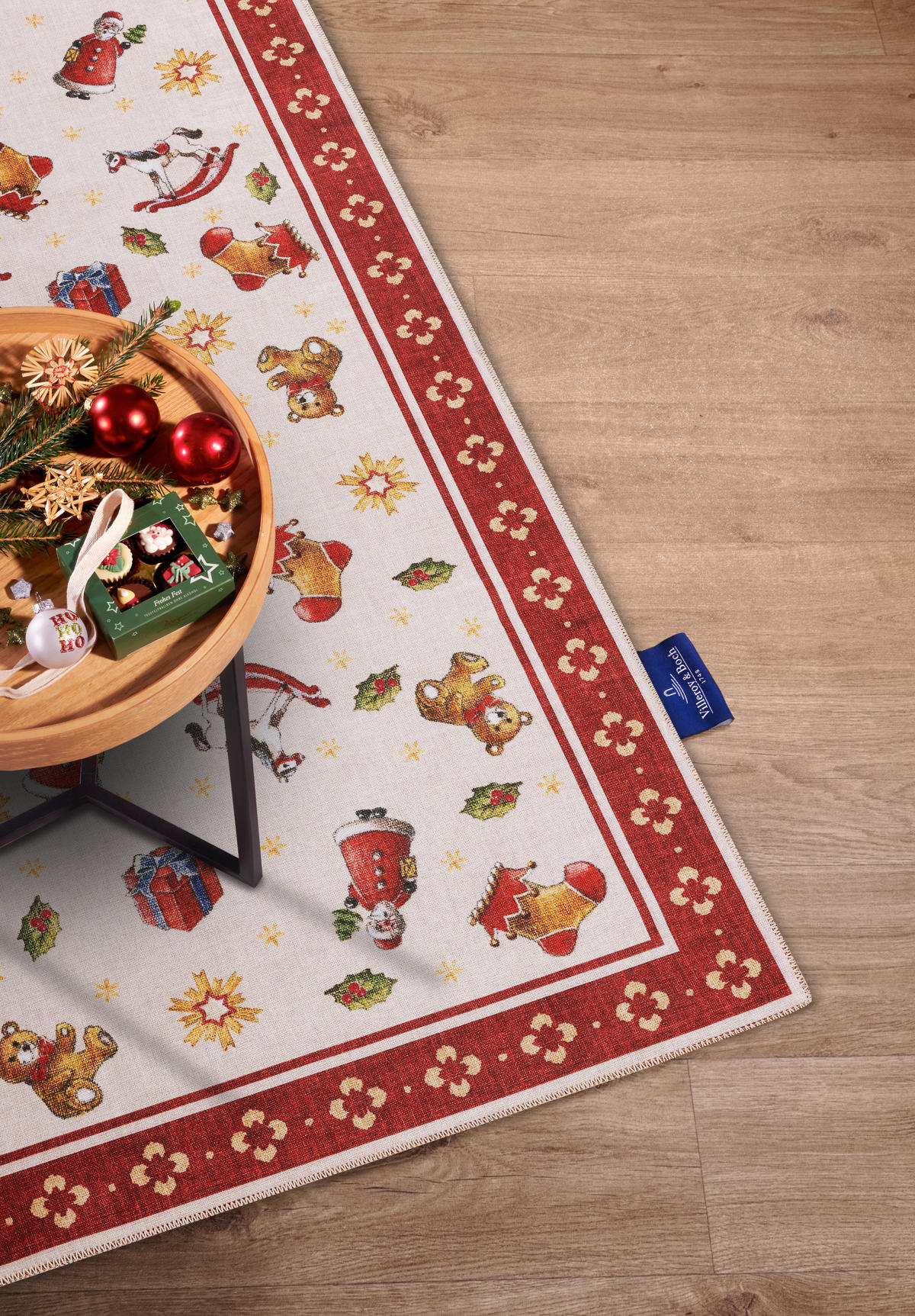 FLACHWEBETEPPICH 160/230 cm Toy's Delight Multicolor, Rot  - Rot/Multicolor, Trend, Kunststoff/Textil (160/230cm) - Villeroy & Boch