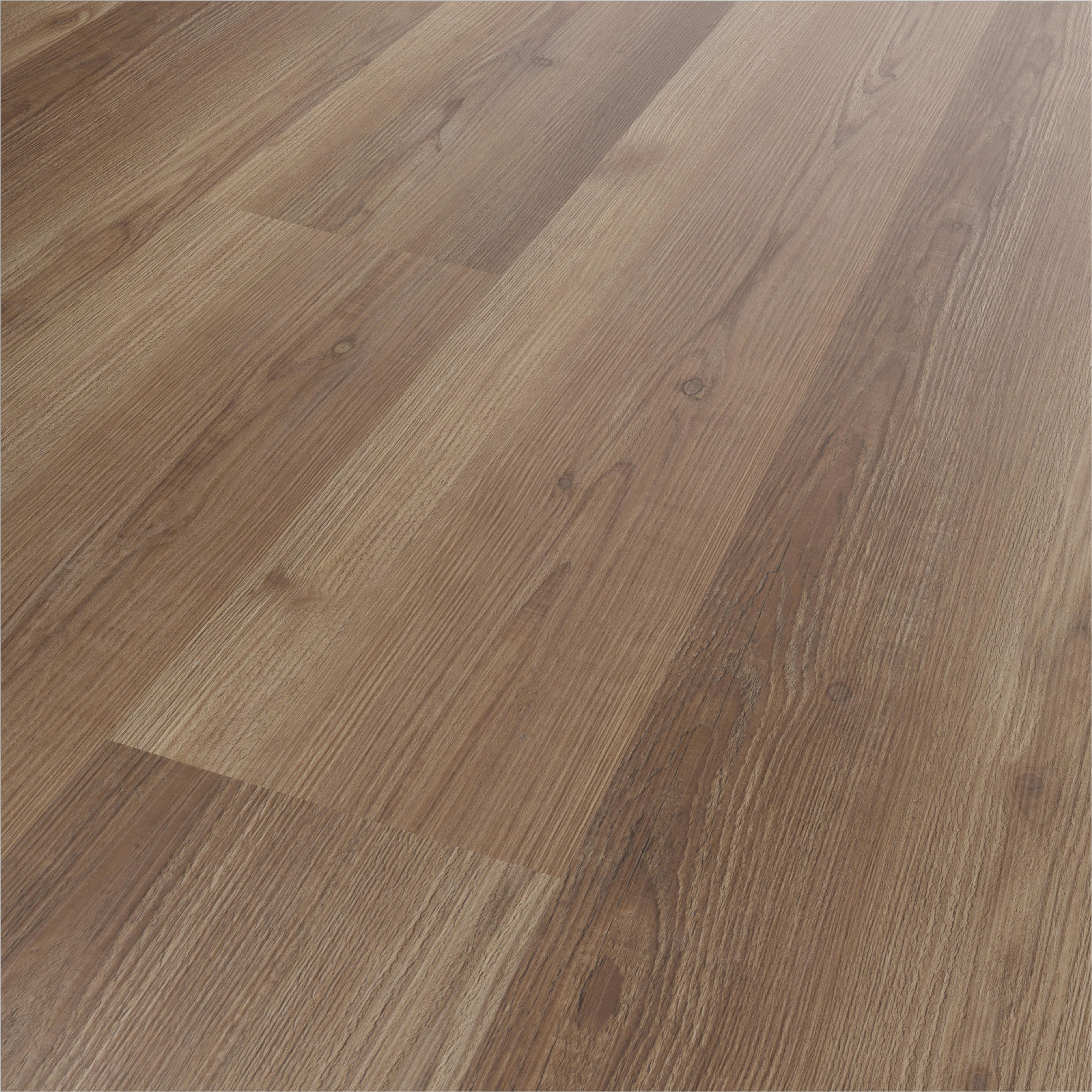 DESIGNBODEN MultilayerPlus  per  m² - Eichefarben/Mokka, Basics, Kunststoff (152.4/22.8/0.65cm)