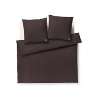 BETTWÄSCHE 3-teilig JOOP! SOFT STRIPES Jersey 200/200 cm  - Braun, Basics, Textil (200/200cm) - Joop!