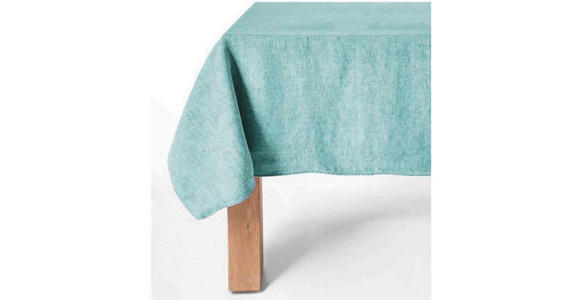 TISCHDECKE 145/260 cm - Hellblau, Design, Textil (145/260cm) - Novel