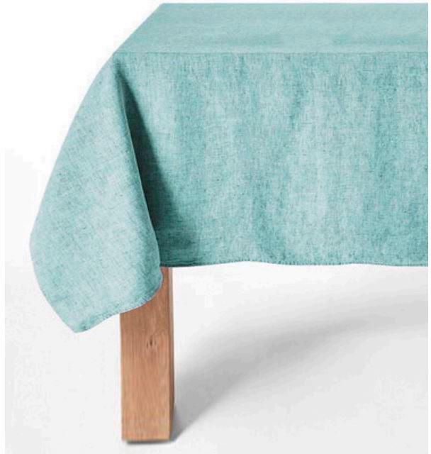 OBRUS, 145/260 cm, svetlomodrá - svetlomodrá, Design, textil (145/260cm) - Novel