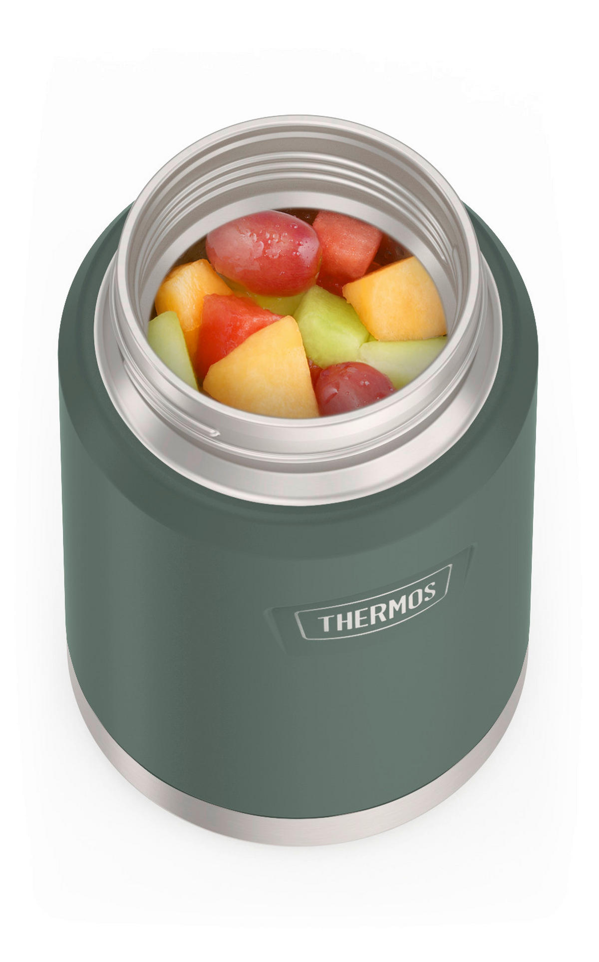 ISOLIERSPEISEGEFÄSS ICON 0,71 L  - Dunkelgrün, Basics, Metall (0,71l) - Thermos