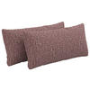 ZIERKISSEN  60/30 cm   - Aubergine, Konventionell, Textil (60/30cm) - Sit & More