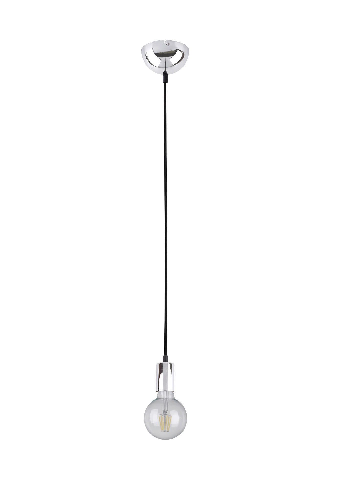 SVJETILJKA VISEĆA  12/150 cm       - boje kroma, Basics, metal (12/150cm)