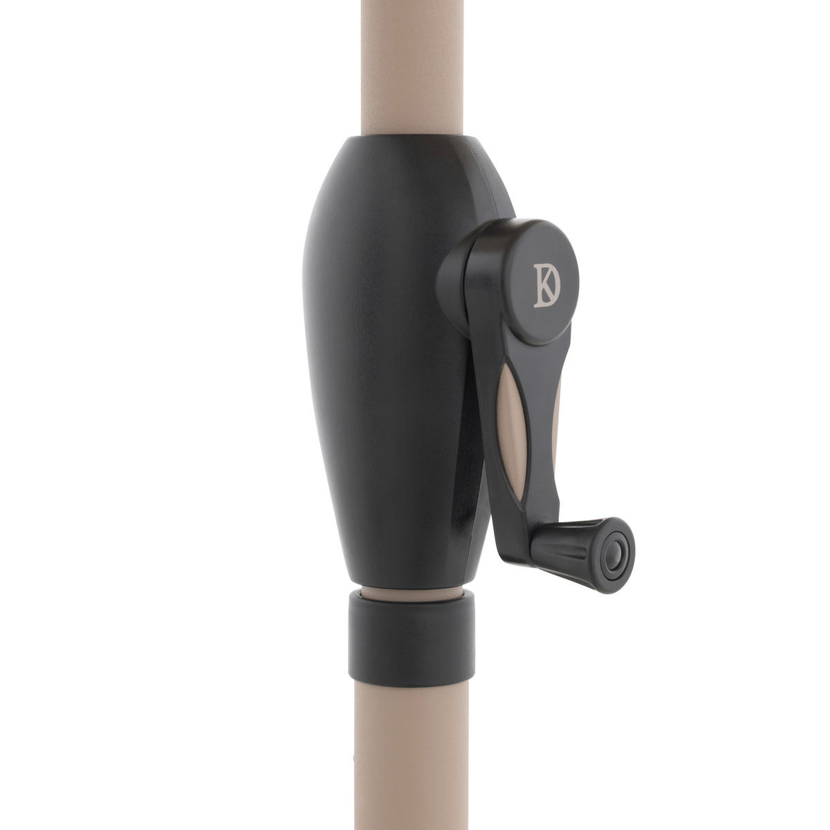 SONNENSCHIRM 320 cm Beige  - Beige, Design, Textil/Metall (320cm) - Dieter Knoll