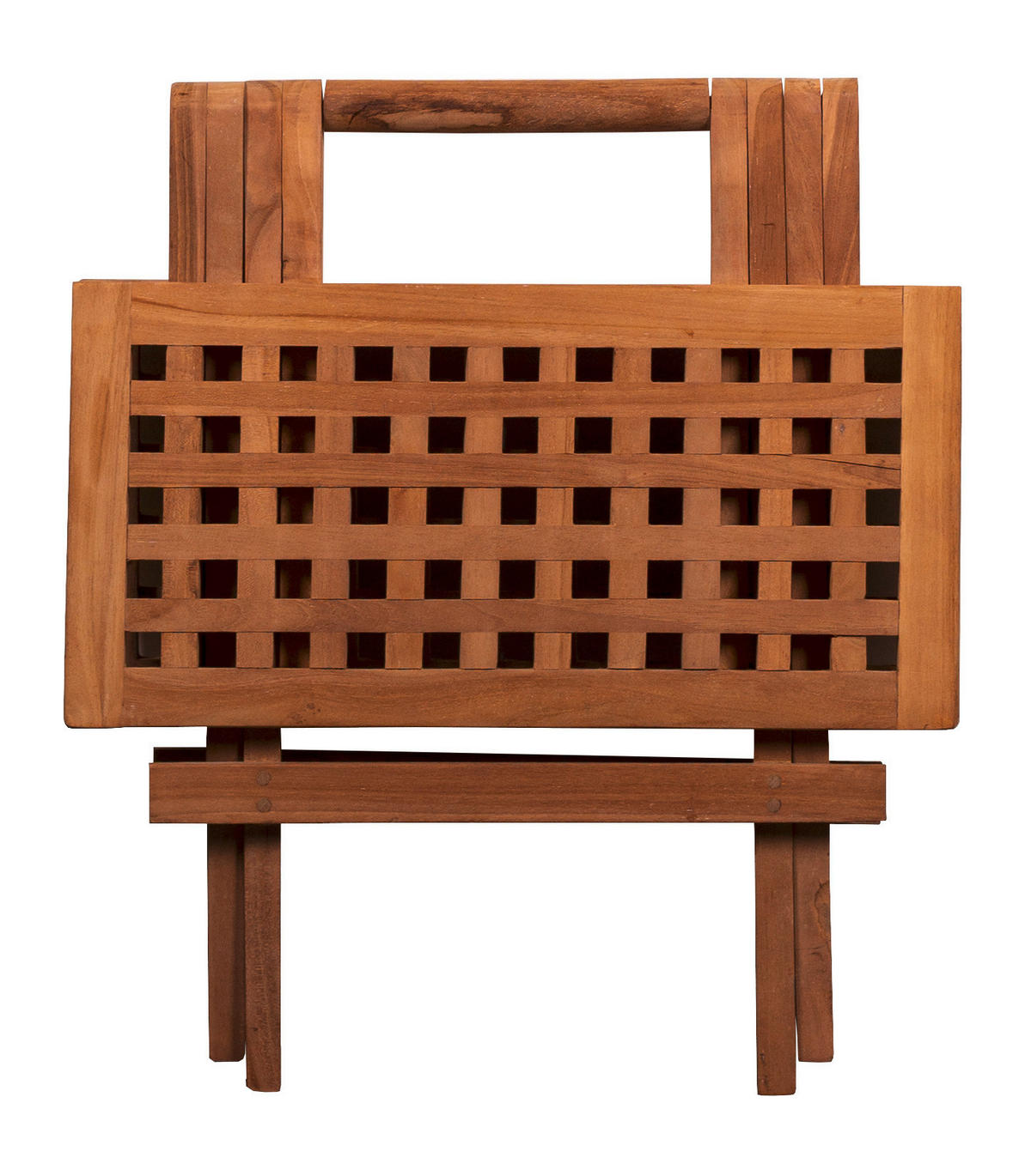 GARTENBEISTELLTISCH Holz  - Teakfarben, Basics, Holz (50/50/50cm) - Gardenson