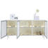 SIDEBOARD 186/95/43 cm - Chromfarben/Weiß, Design, Glas/Holzwerkstoff (186/95/43cm) - Joop! SIDEBOARD 186/95/43 cm - Chromfarben/Weiß, Design, Glas/Holzwerkstoff (186/95/43cm) - Joop!