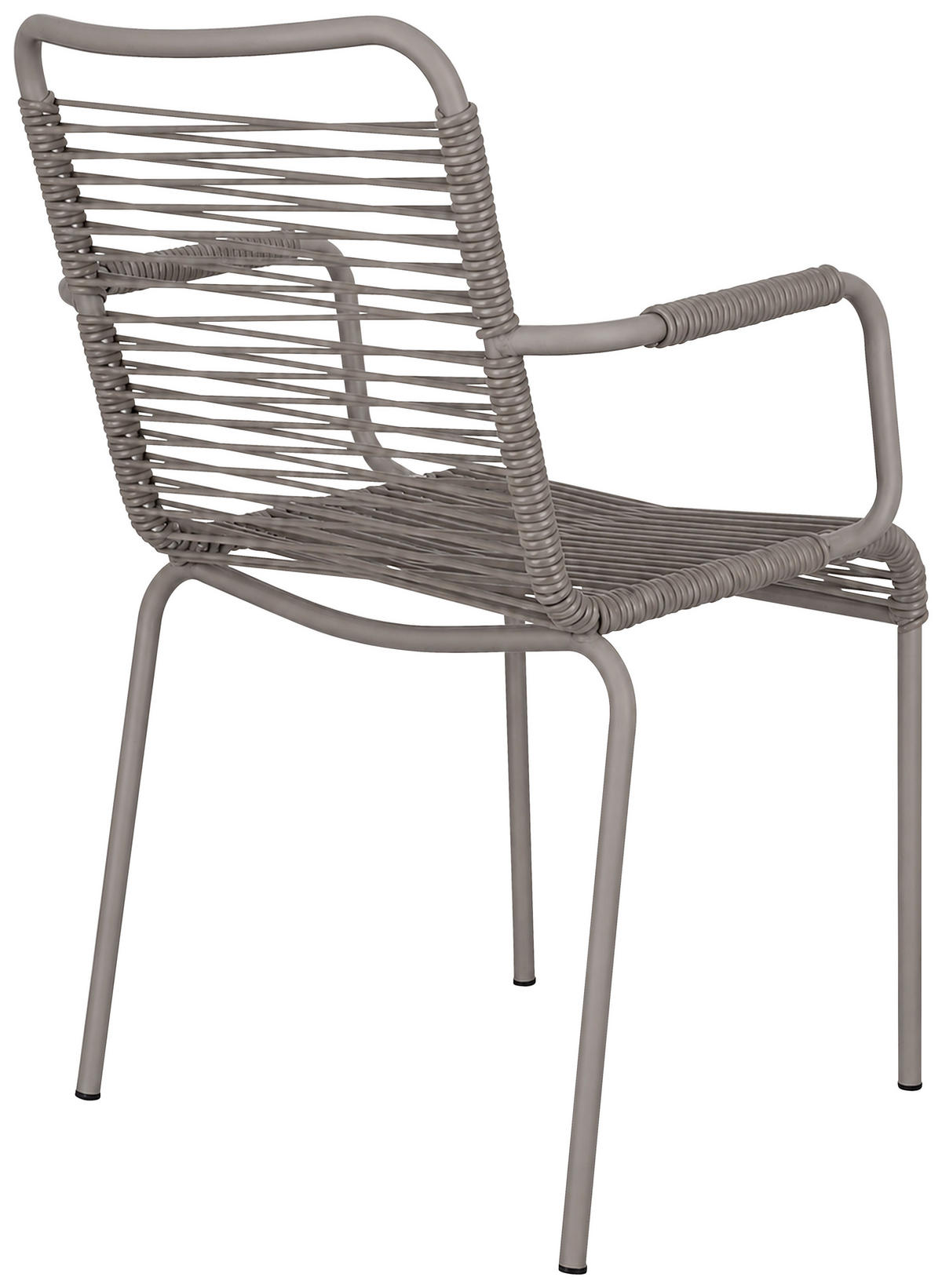 STAPELSESSEL Aluminium Taupe  - Taupe, MODERN, Kunststoff/Metall (57/85/57cm) - FIAM
