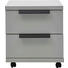 ROLLCONTAINER Weiß - Graphitfarben/Schwarz, KONVENTIONELL, Kunststoff/Metall (48/52/42cm) - Voleo ROLLCONTAINER Weiß - Graphitfarben/Schwarz, KONVENTIONELL, Kunststoff/Metall (48/52/42cm) - Voleo