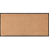 LÄUFER 35/75 cm wash+dry Beige  - Beige, KONVENTIONELL, Kunststoff/Textil (35/75cm) - wash+dry