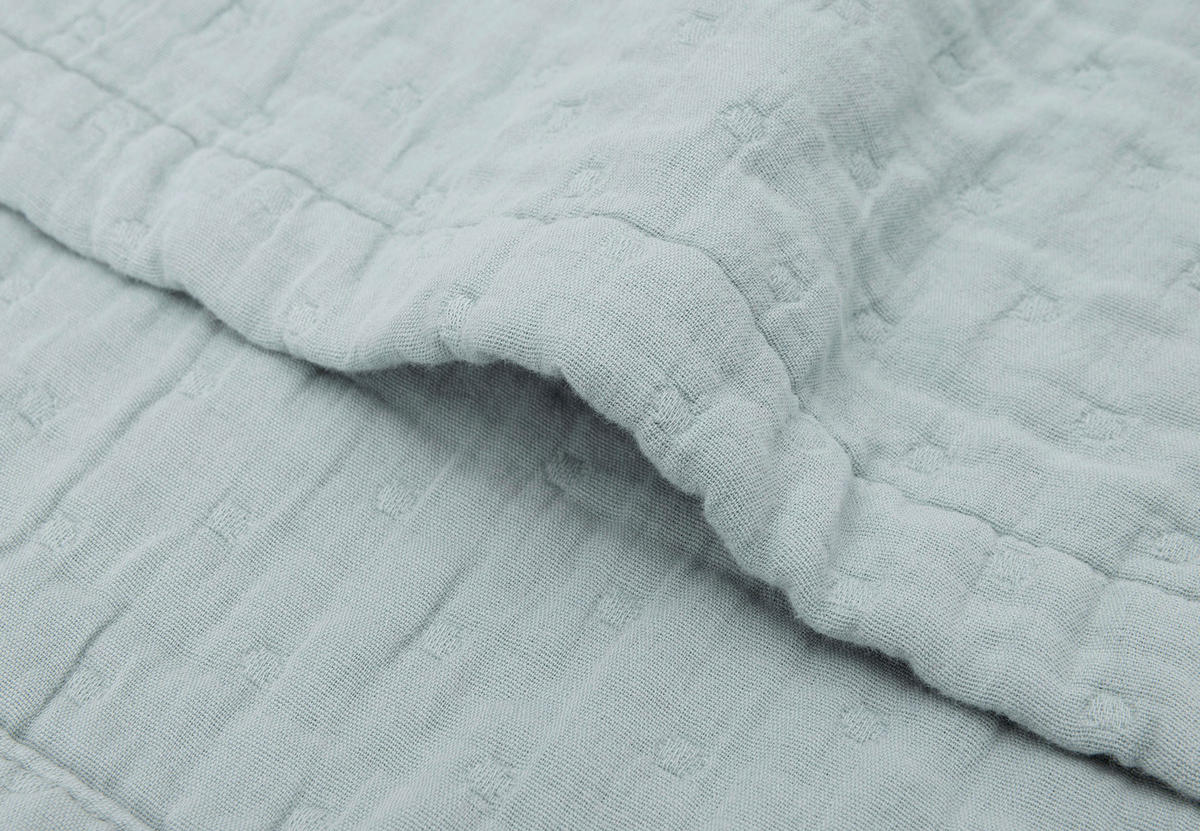 DEKA ZA BEBE        GOTS  - boje kadulje, Basics, tekstil (100/75/0,5cm) - JOLLEIN