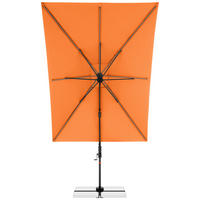 AMPELSCHIRM 300x220 cm Orange  - Silberfarben/Orange, Basics, Textil/Metall (300/220cm) - Doppler