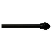 GARDINSTÅNGSET 75-125 cm  - svart, Basics, metall (75-125cm)