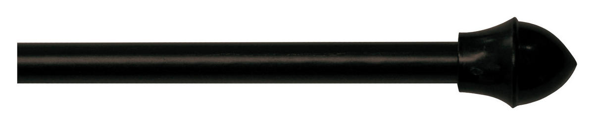 GARDINSTÅNGSET 75-125 cm  - svart, Basics, metall (75-125cm)