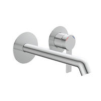 WASCHTISCHARMATUR 33160  - Chromfarben, Basics, Metall (20/8/27cm) - Schütte