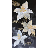KEILRAHMENBILD Blumen 20/40 cm  - Multicolor, Basics, Holz/Papier (20/40cm)