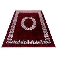 LÄUFER 80/300 cm Plus 8009 Rot, Weiß  - Rot/Weiß, Design, Textil (80/300cm)
