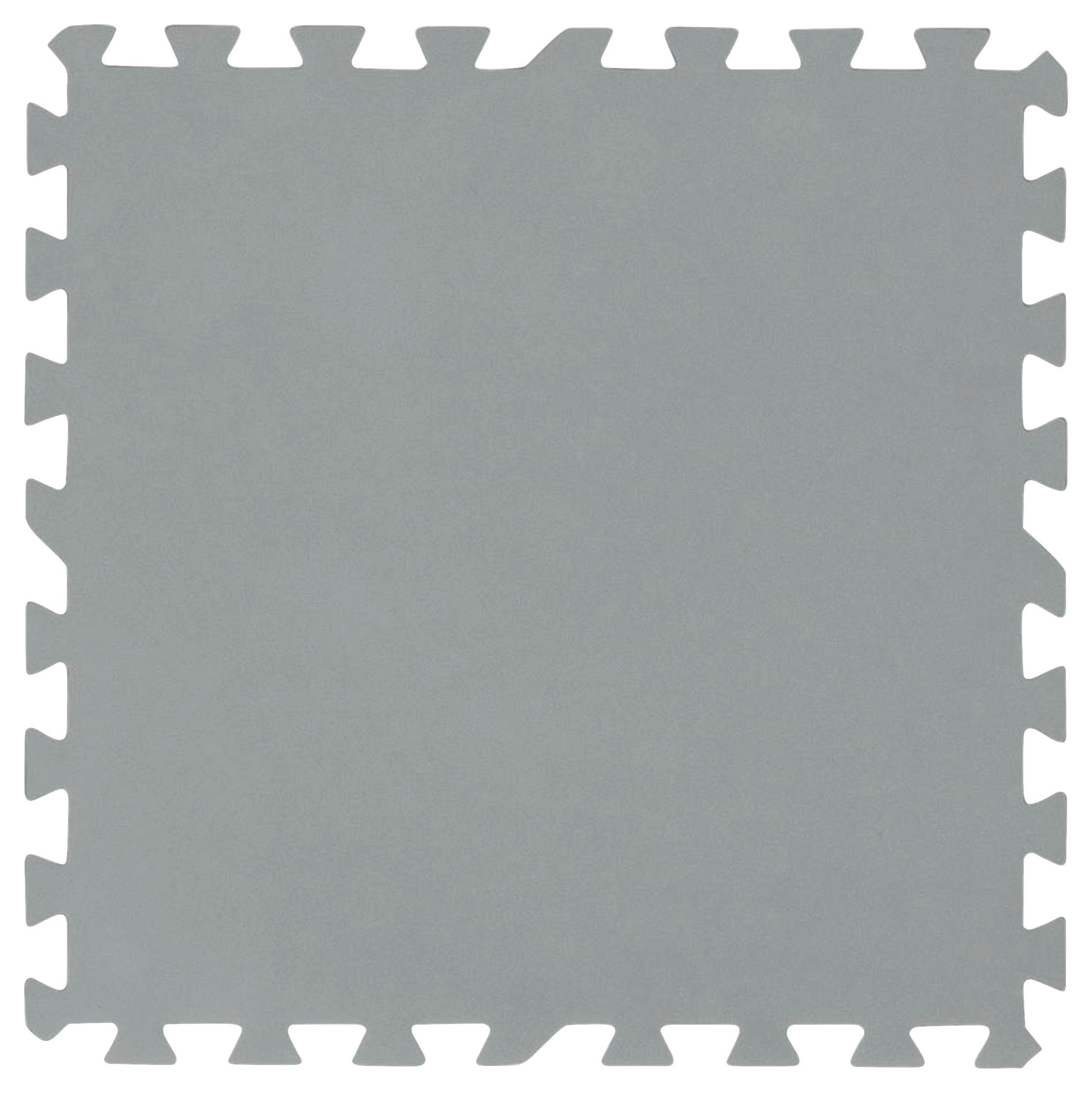BODENSCHUTZMATTE 58639 50/50 cm  - Grau, KONVENTIONELL, Kunststoff (50/50cm) - Bestway