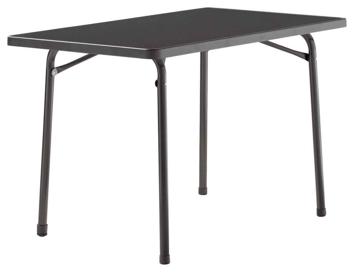 GARTENTISCH Holzwerkstoff Grau rechteckig  - Grau, MODERN, Holzwerkstoff/Metall (115/70/72cm) - Sieger