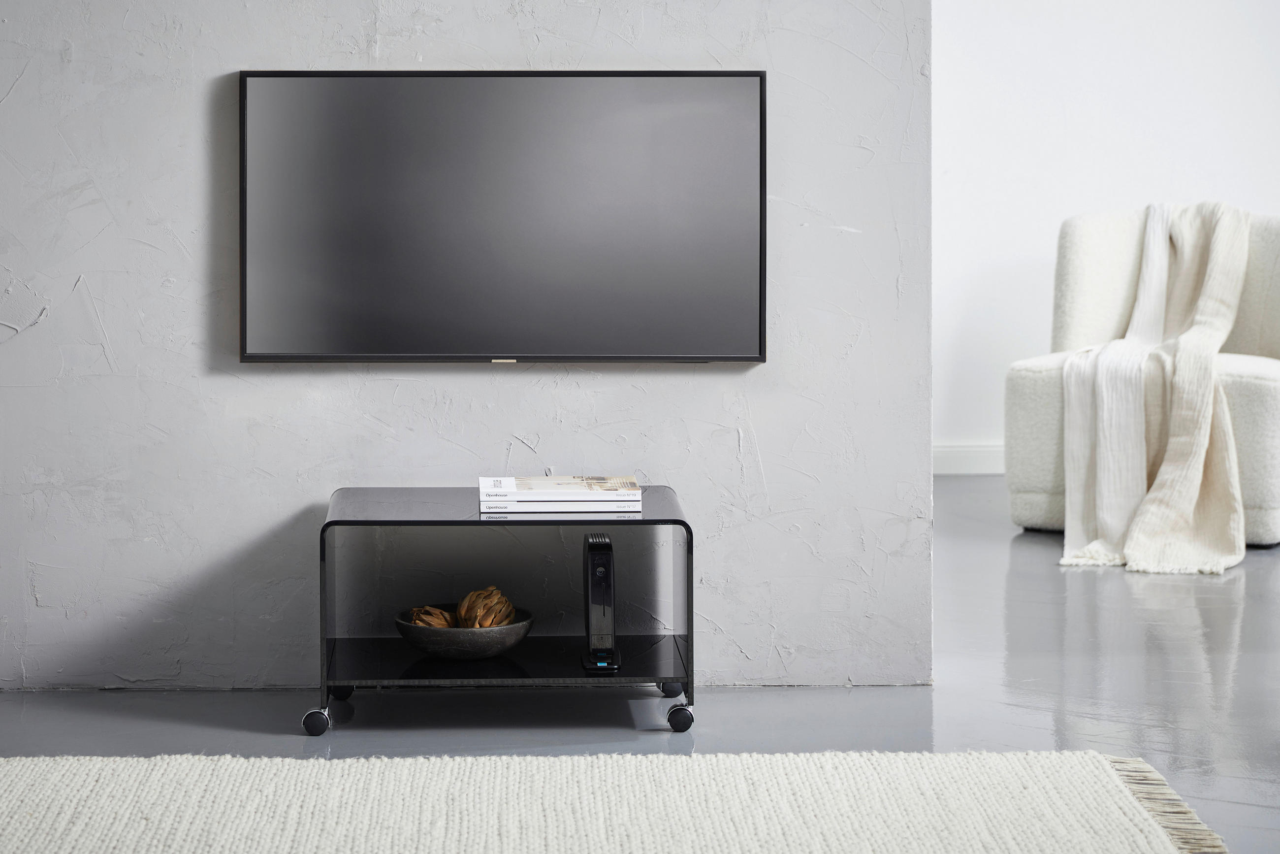 Thumbnail - Xora Tv-Element, Schwarz, Kunststoff, 63x38x38 cm, Kleinmöbel