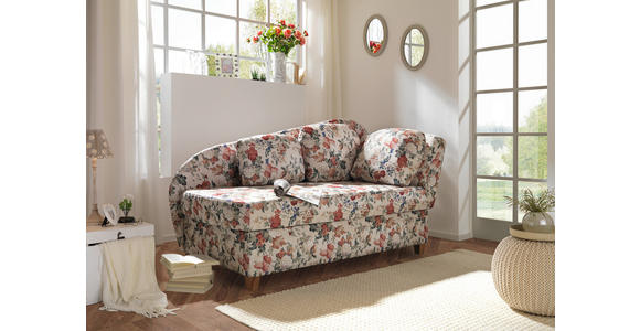 LIEGE in Flachgewebe Naturfarben - Naturfarben, LIFESTYLE, Holz/Textil (180/97/85cm) - Novel