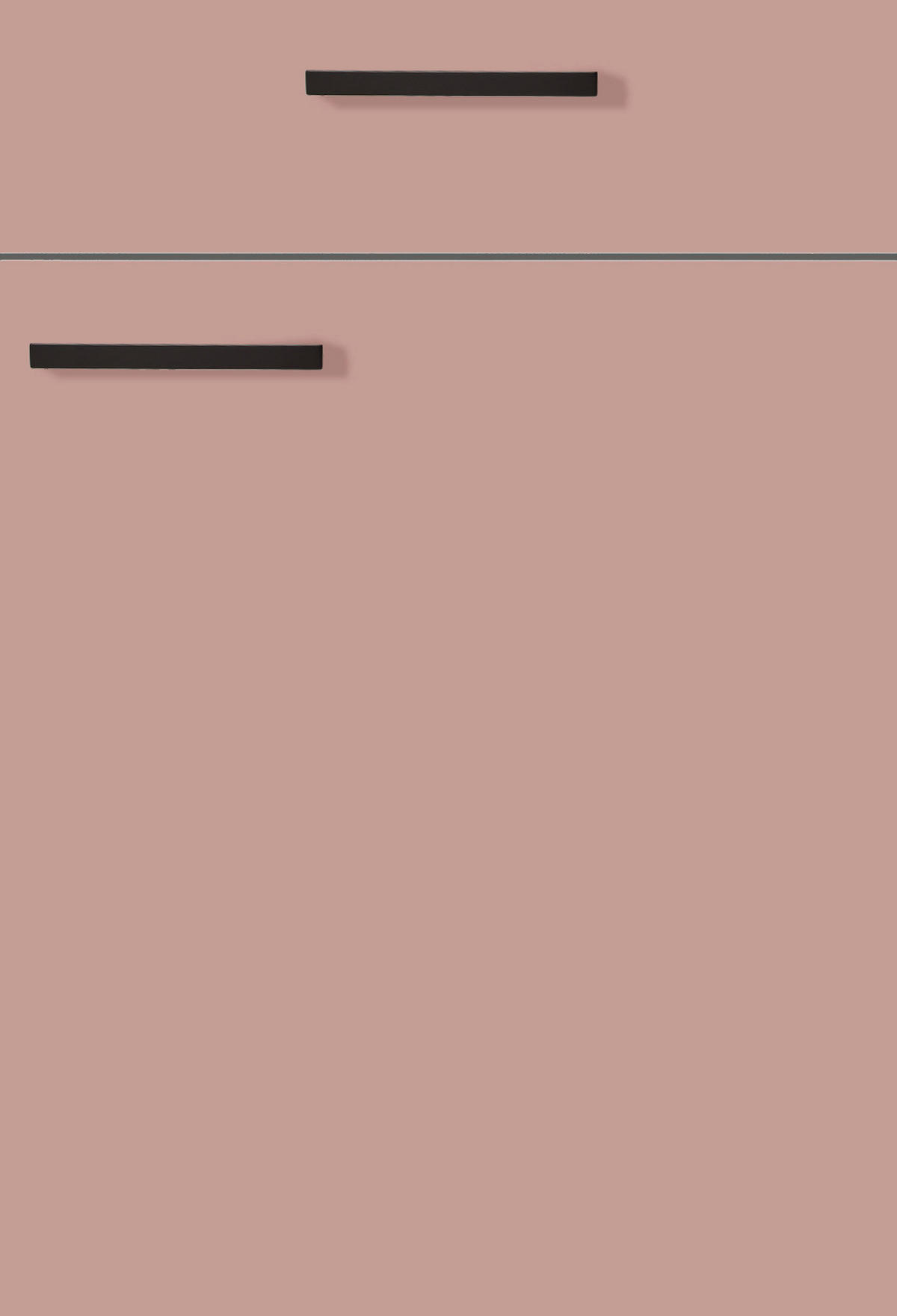 ECKKÜCHE  in Rosa, Tannenholzfarben  - Tannenholzfarben/Schwarz, Design, Holzwerkstoff/Metall (121,6/280/150cm) - Xora