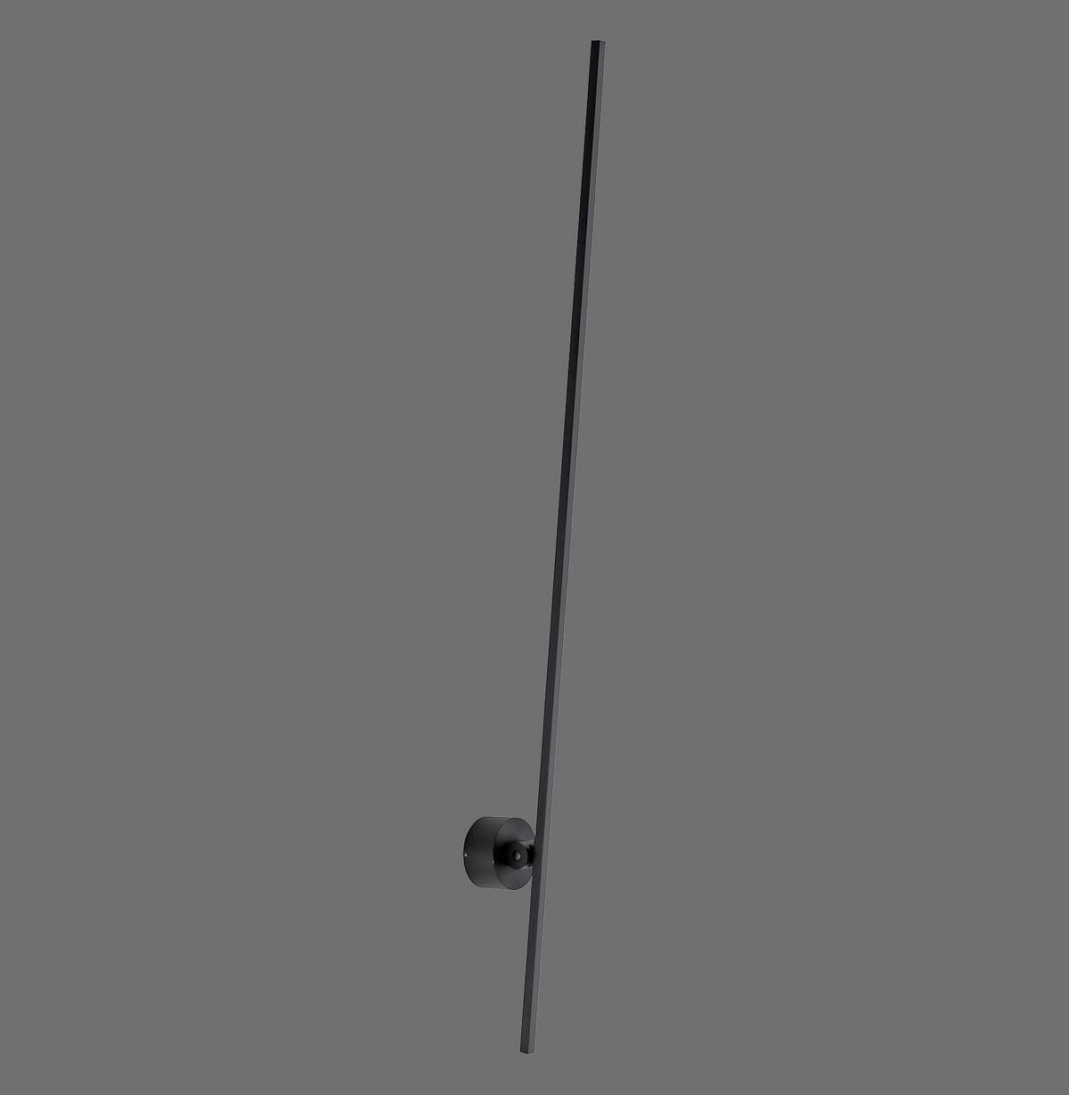 STENSKA LED-SVETILKA  Pure-Grafo 13 W/1400 lm/3000 K/230 V/ - črna, Trendi, kovina/umetna masa (27/8,5/117cm)