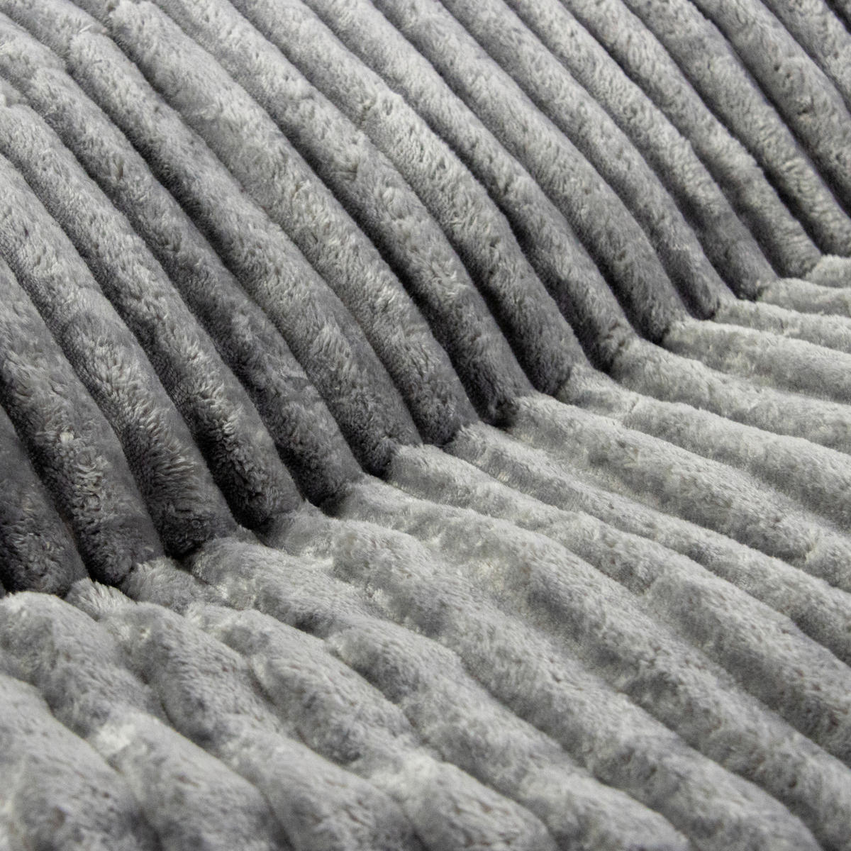 SITZSACK Cord Grau  - Grau, MODERN, Textil (90/50/57cm) - MID.YOU