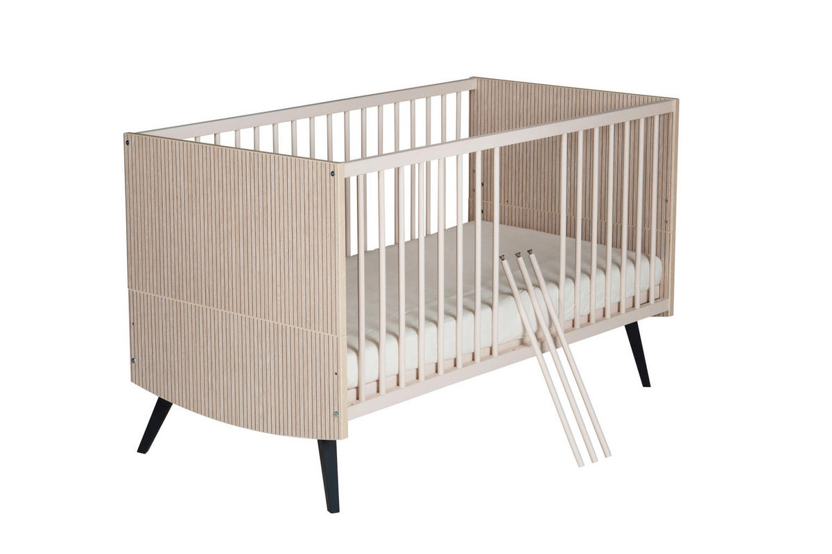 BABYZIMMER  - Beige/Schwarz, Basics, Holz/Holzwerkstoff - Schardt