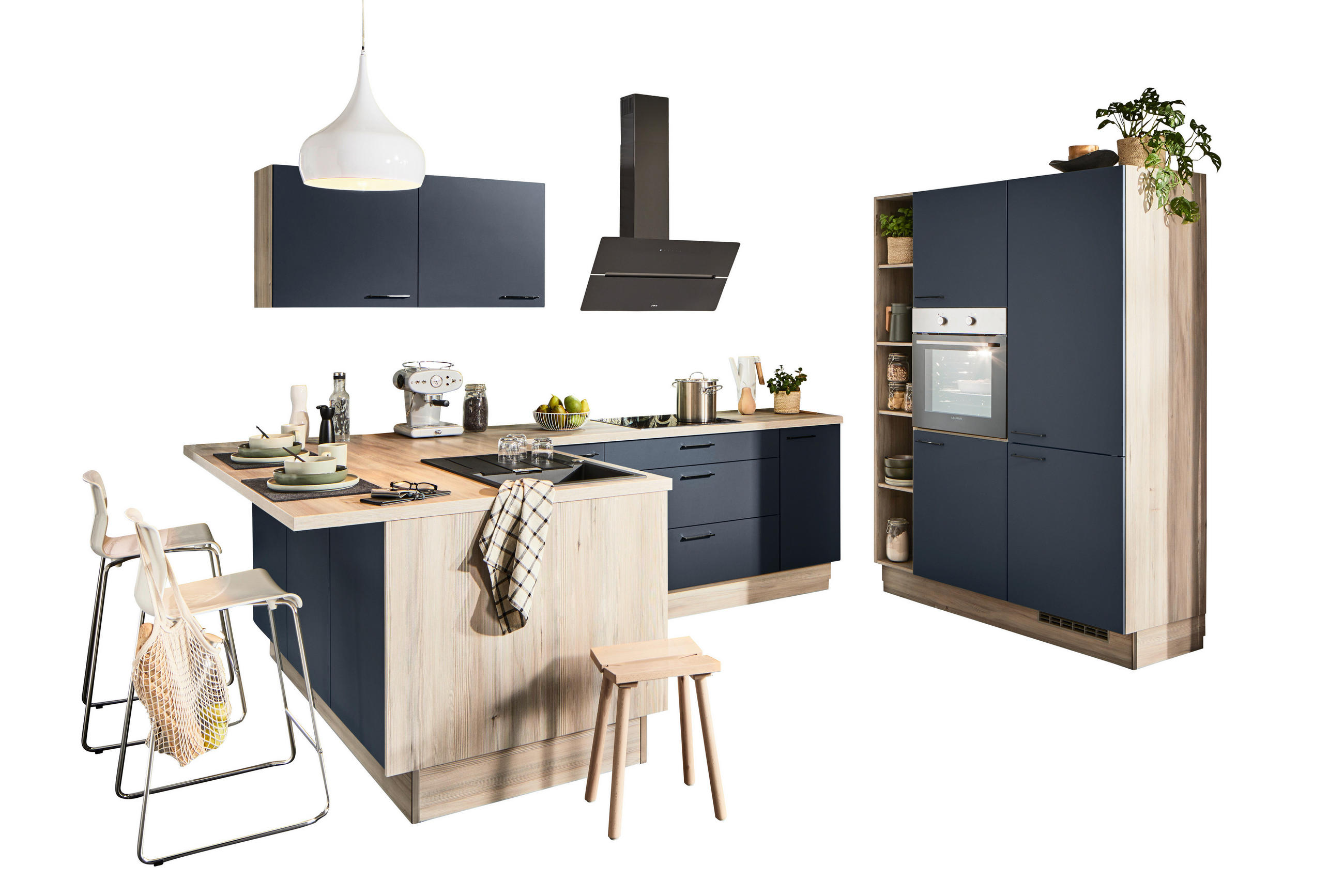Xora Eckküche XO 21 Blau,