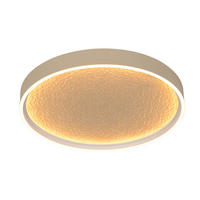 STROPNÍ LED SVÍTIDLO, 60/6,5 cm  - pískové barvy, Basics, kov/plast (60/6,5cm)