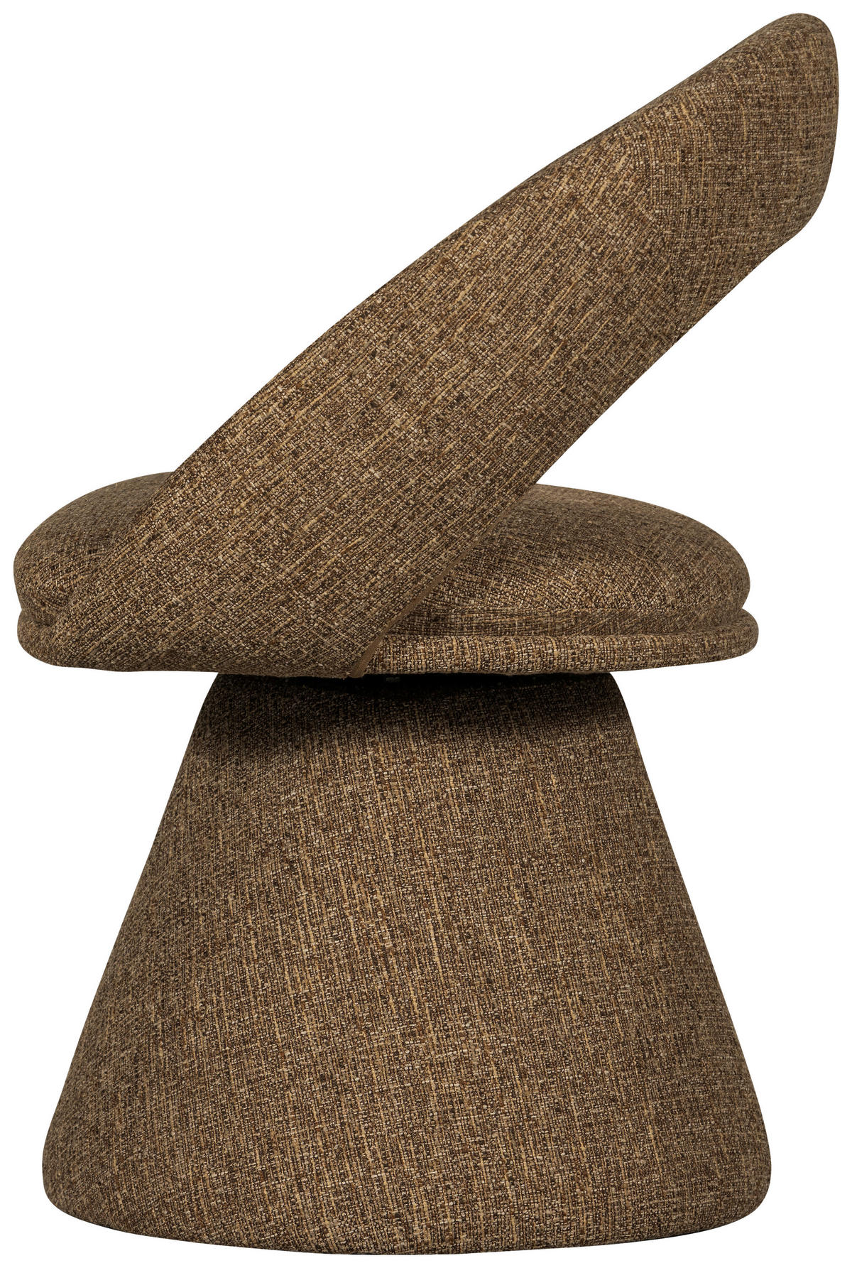 ARMLEHNSTUHL  Sitzfläche 360° drehbar Webstoff  - Sandfarben, MODERN, Textil (63/80/57cm) - Livetastic