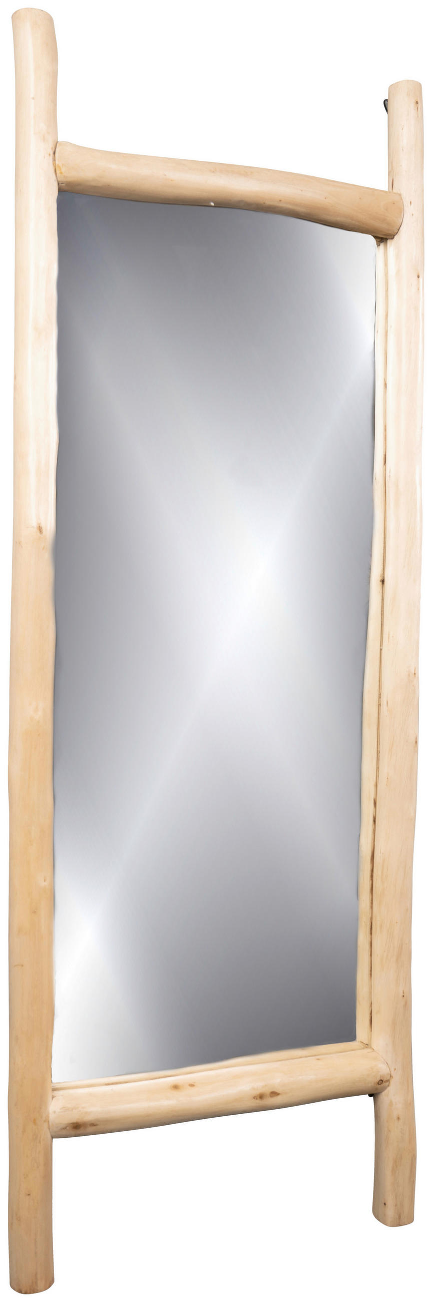 STANDSPIEGEL 50/140/5 cm  - Eukalyptusholzfarben, Basics, Glas/Holz (50/140/5cm)